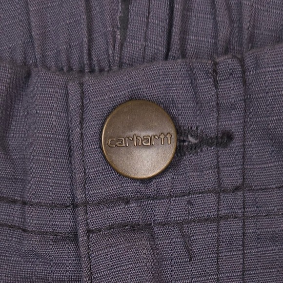 Carhartt Men's XL Ripstop Scrub Pants Cargo Gray C54108 Workwear Medical Uniform - Picture 2 of 10